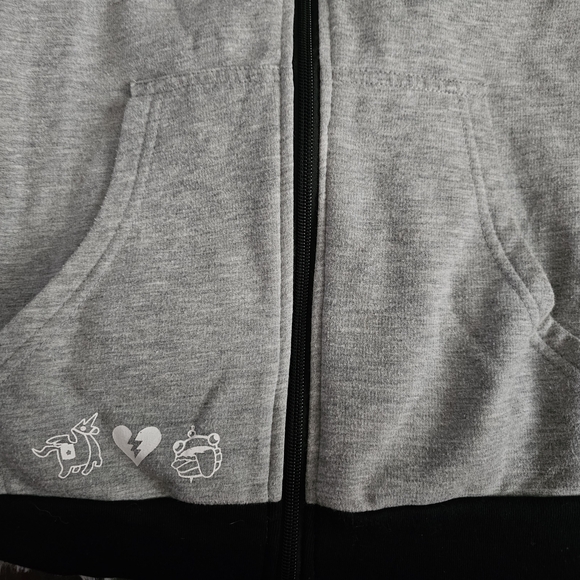 Fortnite Boy's Size Large Zip-Up Hoodie - Picture 4 of 6
